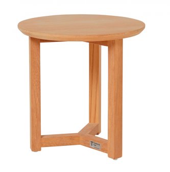 Traditional Teak MANON beistelltisch &Oslash; 40 cm