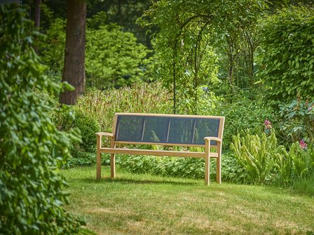 Traditional Teak KATE Gartenbank 150 cm (wei&szlig;)