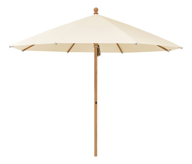 Glatz Piazzino Easy Sonnenschirm &Oslash; 350 cm (150 Eggshell)