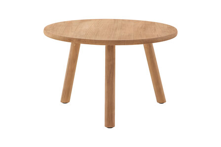 Traditional Teak MARCELLA Beistelltisch &Oslash; 63 CM