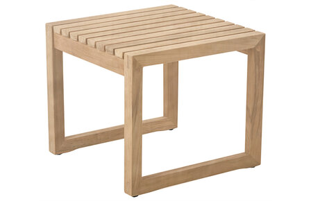 Traditional Teak MAXIMA Beistelltisch 40 x 40 cm