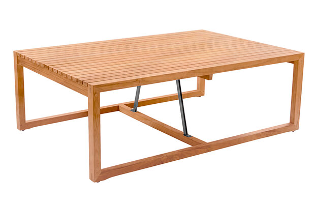 Traditional Teak MAXIMA Beistelltisch 120 x 80 cm